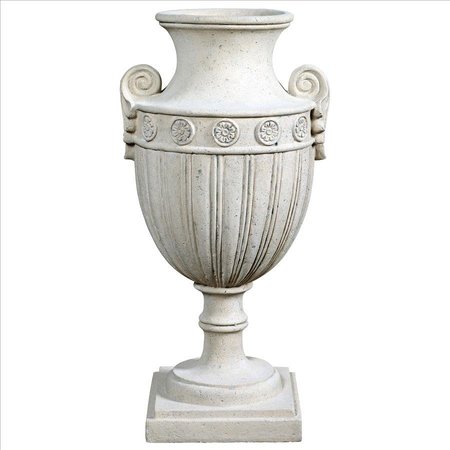 DESIGN TOSCANO Emperor Roman-Style Architectural Garden Urn: Each NE210158